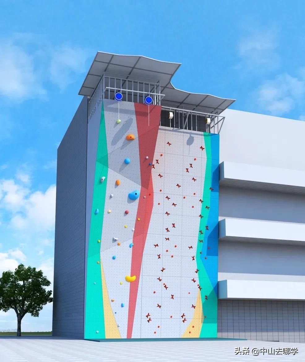 中山市永安中学参观,中山永安中学学校全貌