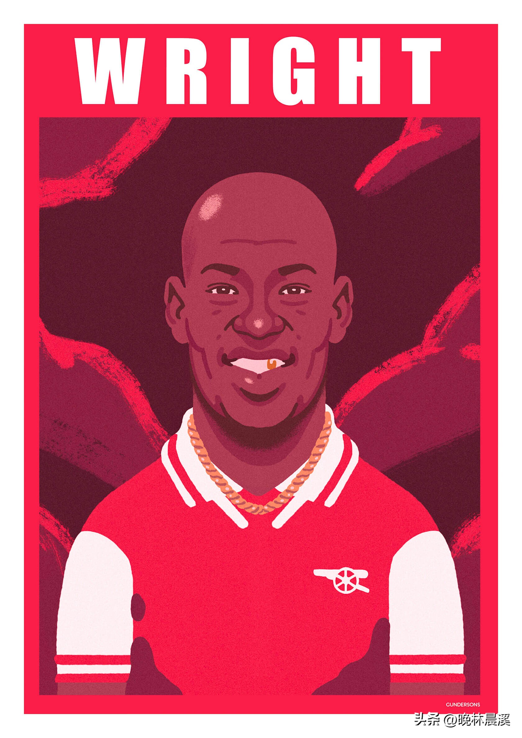 Gundersons的足球插图