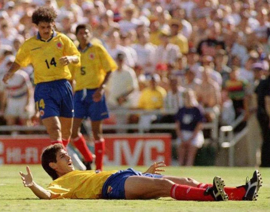 94年世界杯哥伦比亚惨案,94年哥伦比亚足球