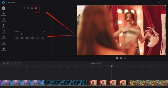 视频慢镜头如何调整到正常速度,视频的快放或慢放是怎样调整的
