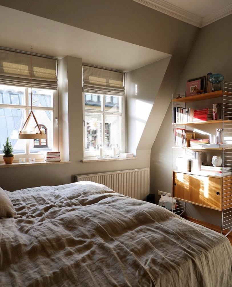 32岁德国牙医的家，整屋干净整洁且温暖，喜欢花和猫的生活很精致