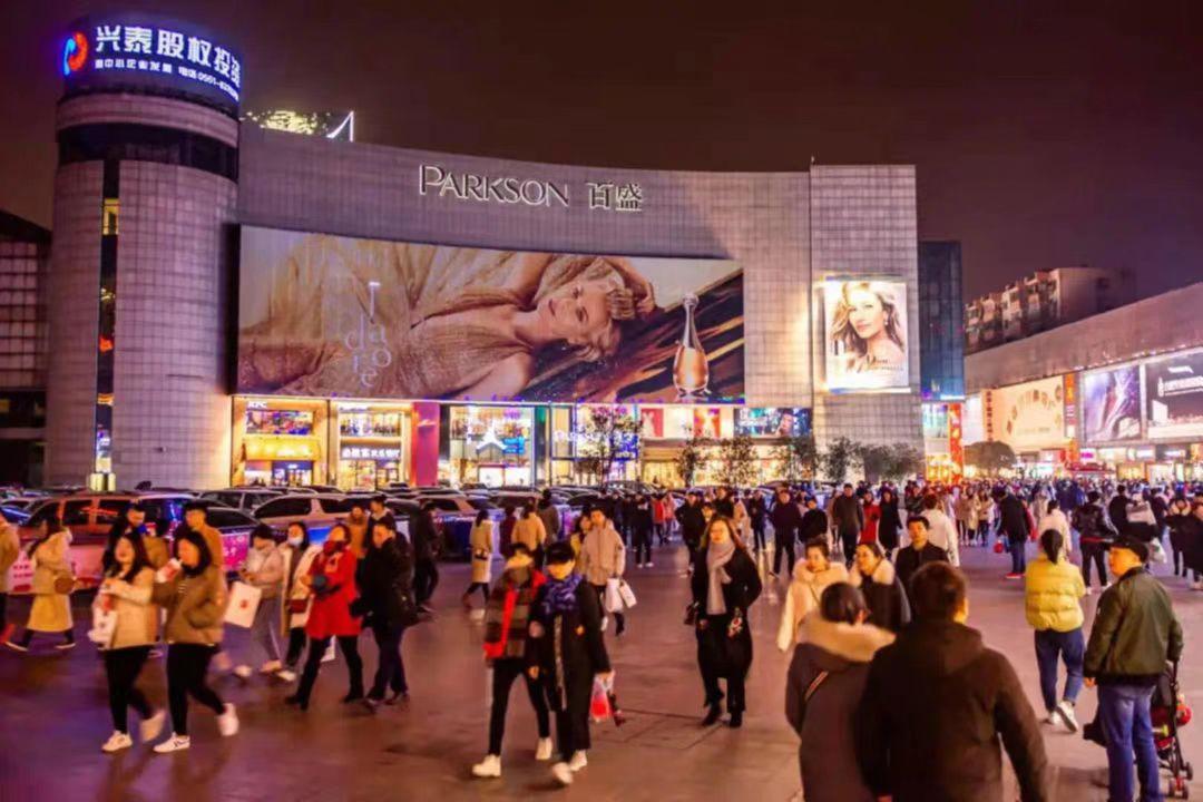 合肥各大商圈分布图,看合肥变迁