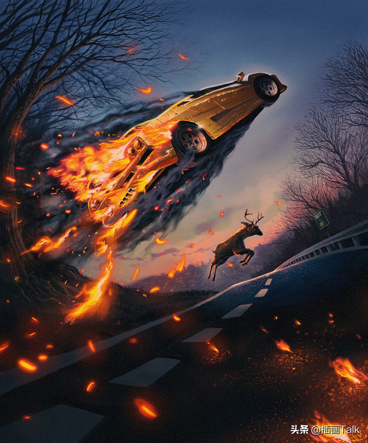 瑞士插画师DexterMaurer，微妙的和谐感