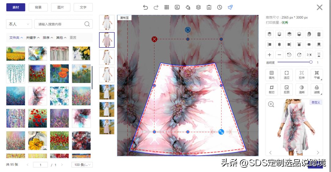 SDS跨境供货一件代发【2月】服装款式素材及成品推荐