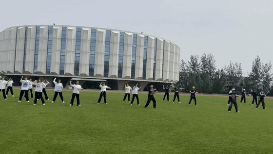 齐舞沈阳城市学院,沈阳城市学院百人齐舞