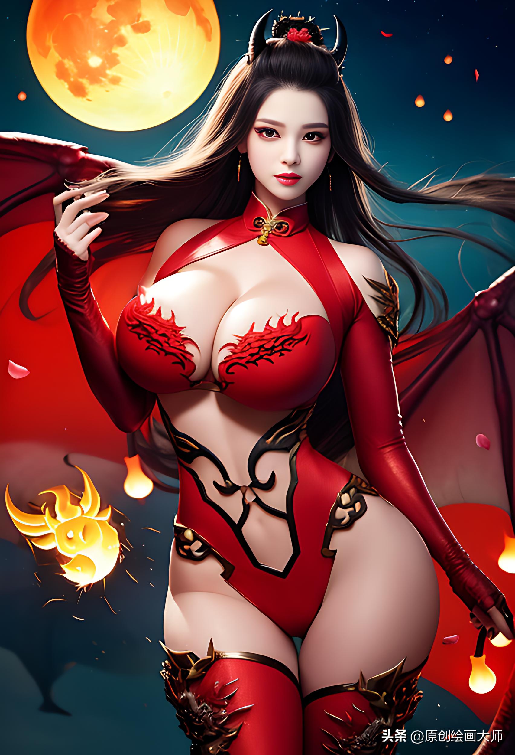 风姿各异美颜依旧如花似玉,尽显妖娆俏丽