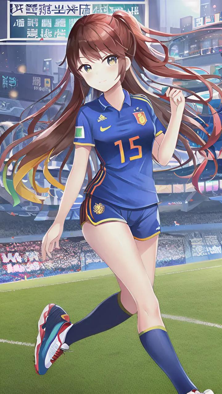 世界杯ai绘画,ai绘画中国国足夺冠