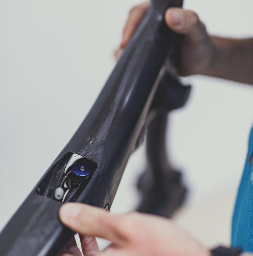 共享内走线设计Orbea授权Canyon使用I-Line专利