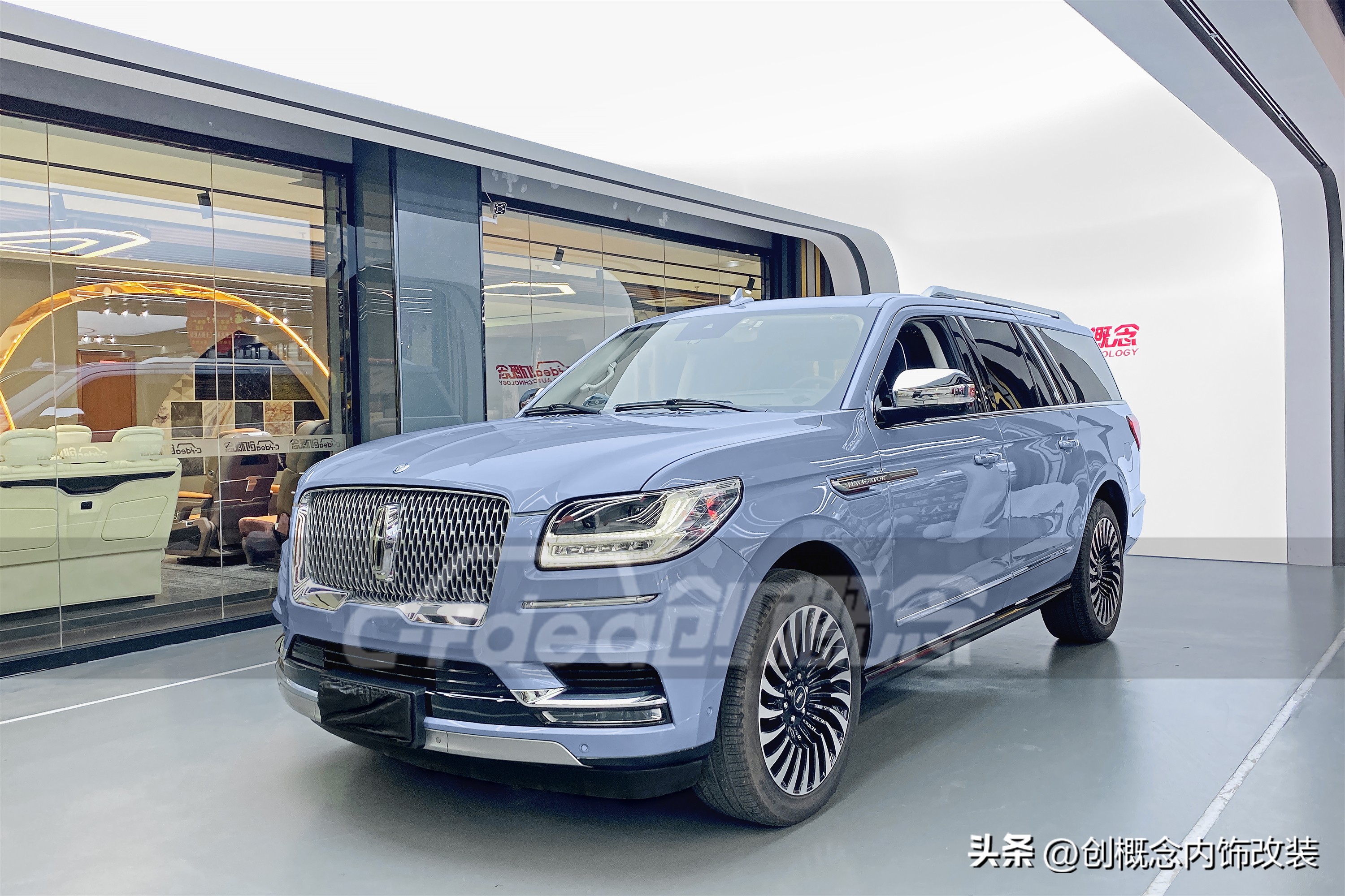 林肯领航员改装真实图片,2020款林肯领航员改装效果