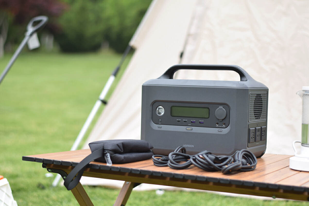 绿联户外电源gs1200实测,露营用户外电源推荐