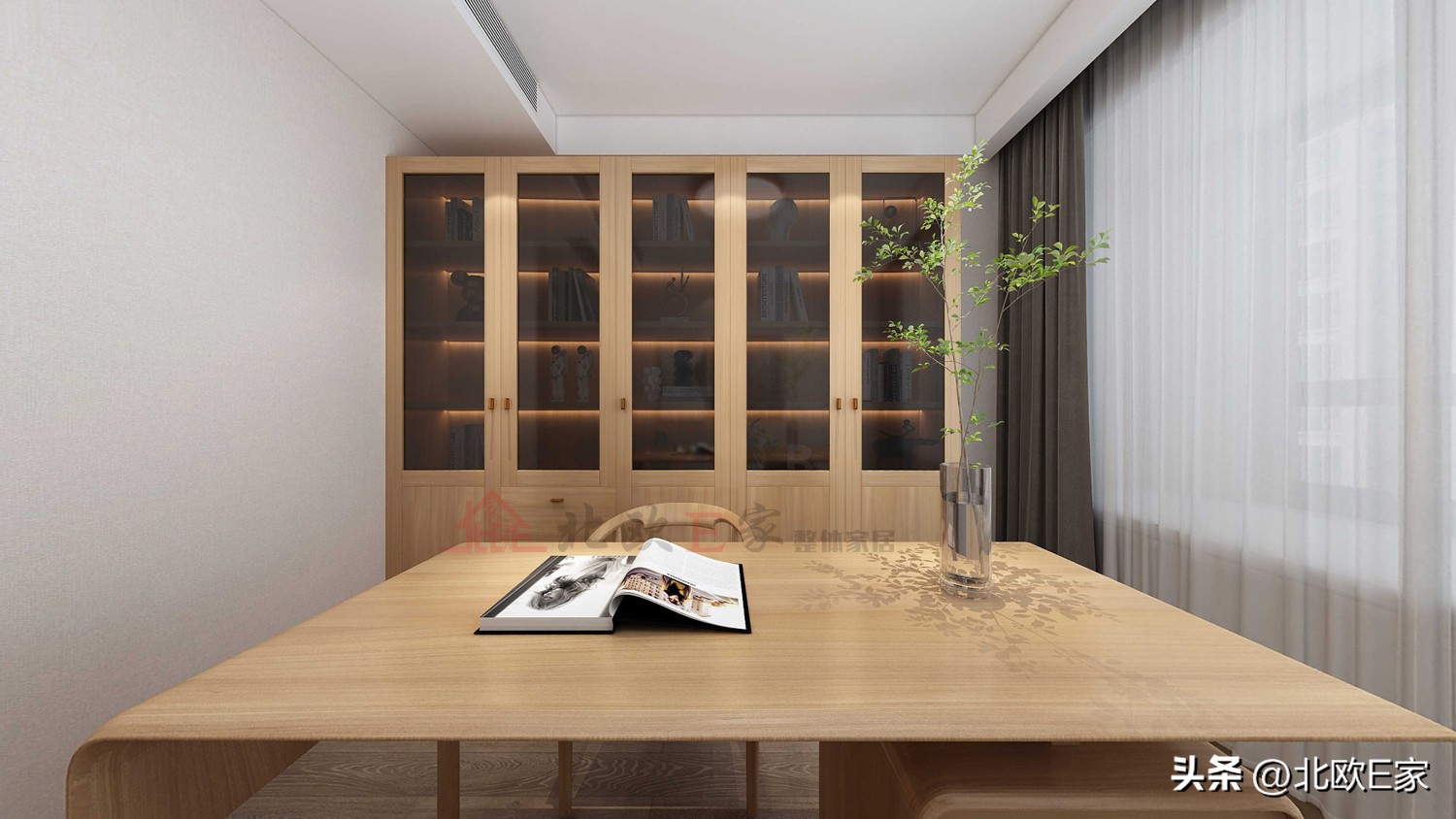 北欧e家简约家具,极致简约北欧风感受静谧生活