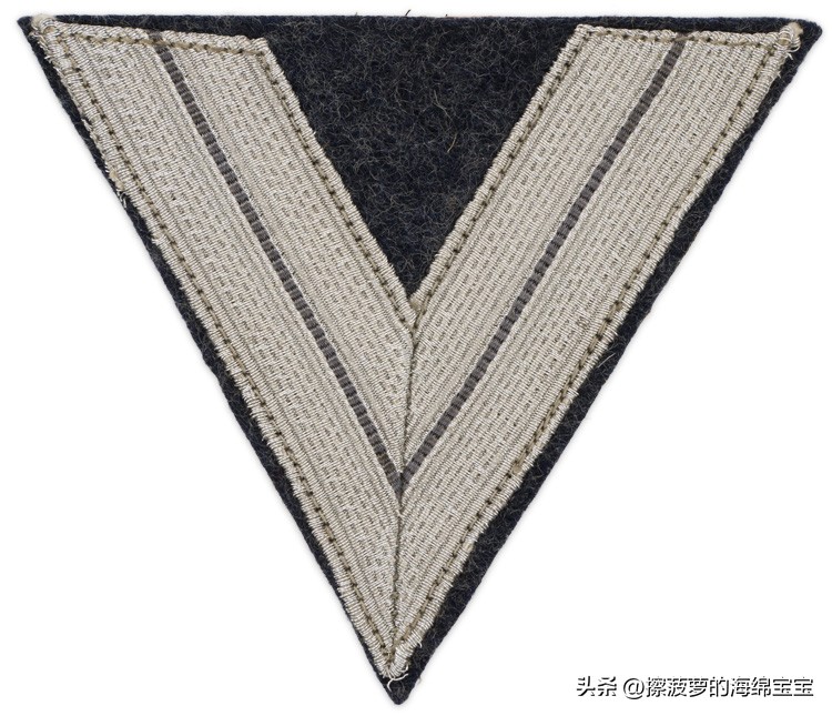 二战德国空军军衔标志,二战德国军衔级别对照表