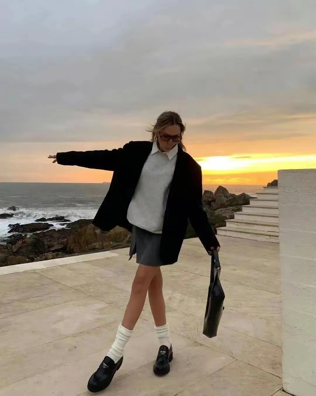 堆堆袜穿搭爆火视频,堆堆袜可爱网红爆款