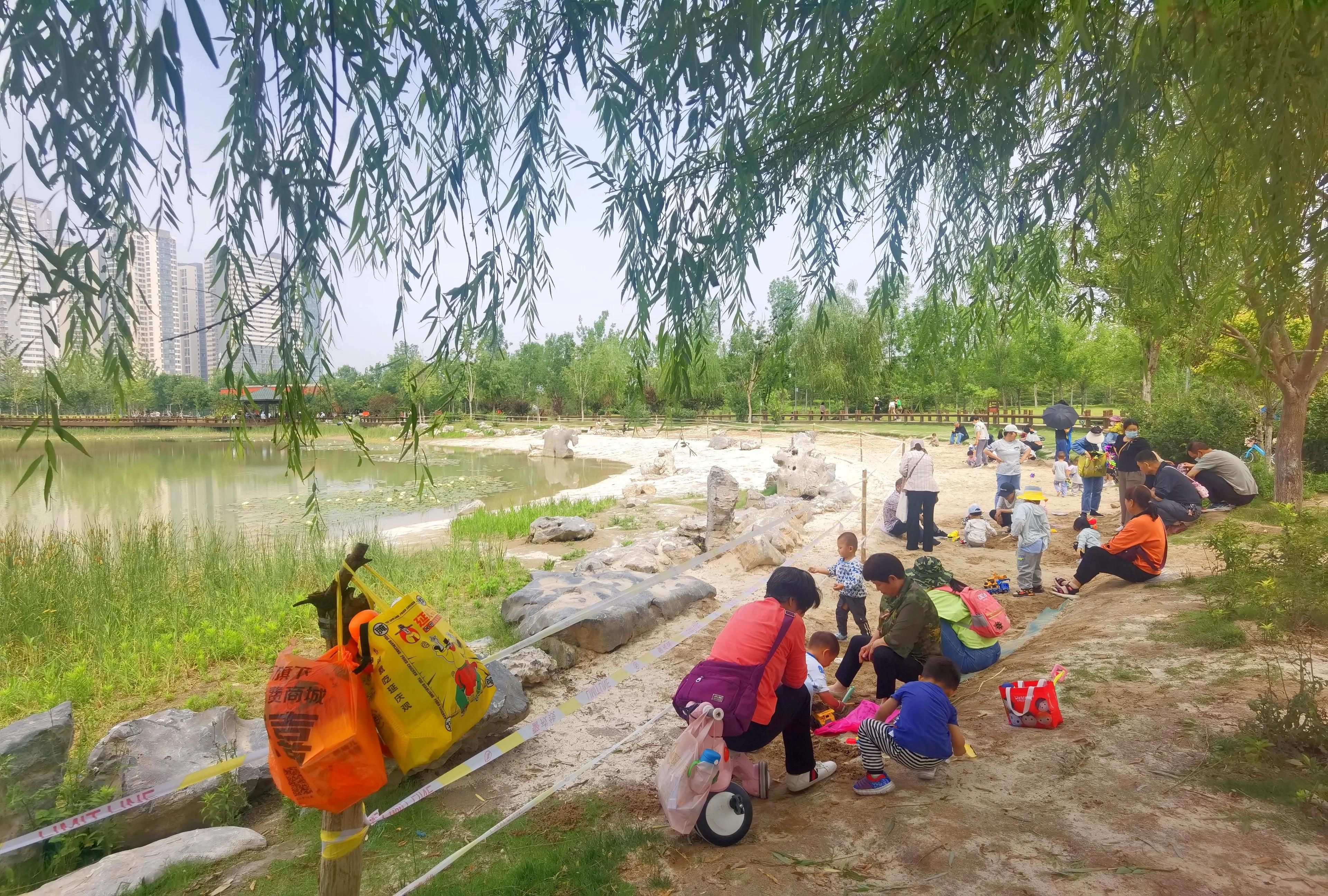 郑州青年公园地下停车场建设,郑州公园建停车场