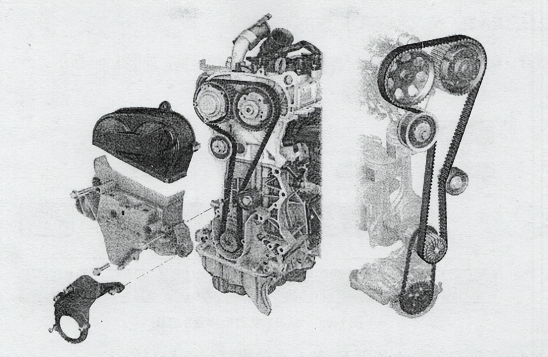 正时链条松会导致发动机抖动吗,修车过程中正时跳齿故障现象