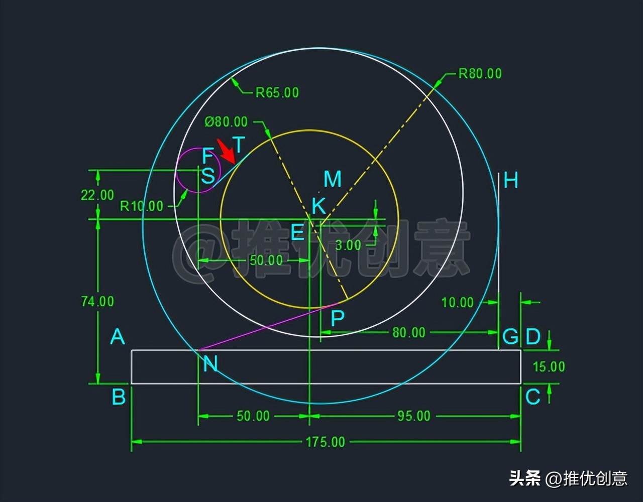 cad工业制图教学零基础入门,cad三维制图初学入门机械图