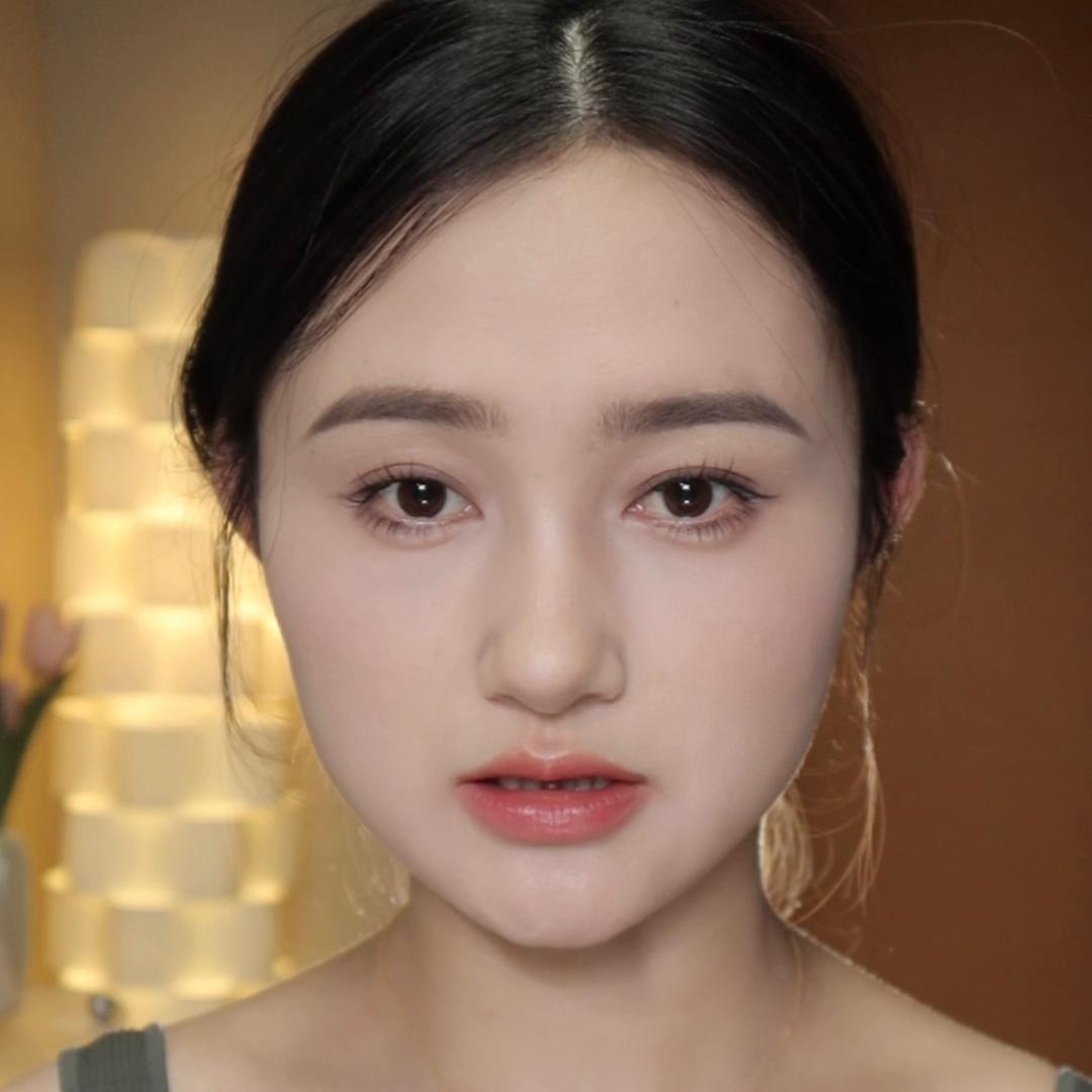 画线条眉毛妆教程初学者,跟着明星学化妆怎么剪辑