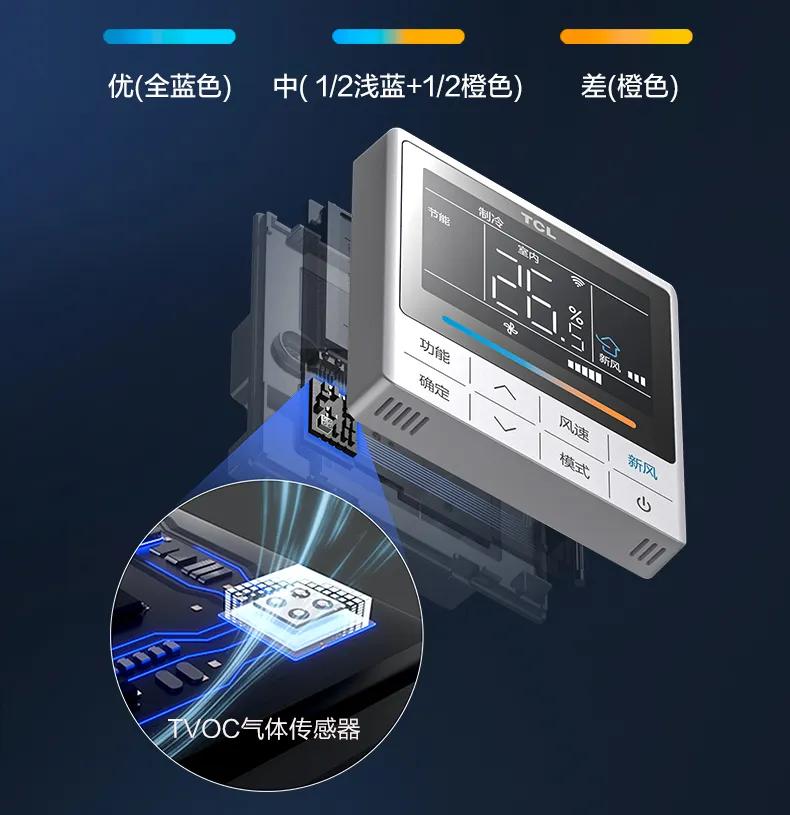 tcl新风空调风管机小蓝翼,tcl空调小蓝翼新风风管机拆解