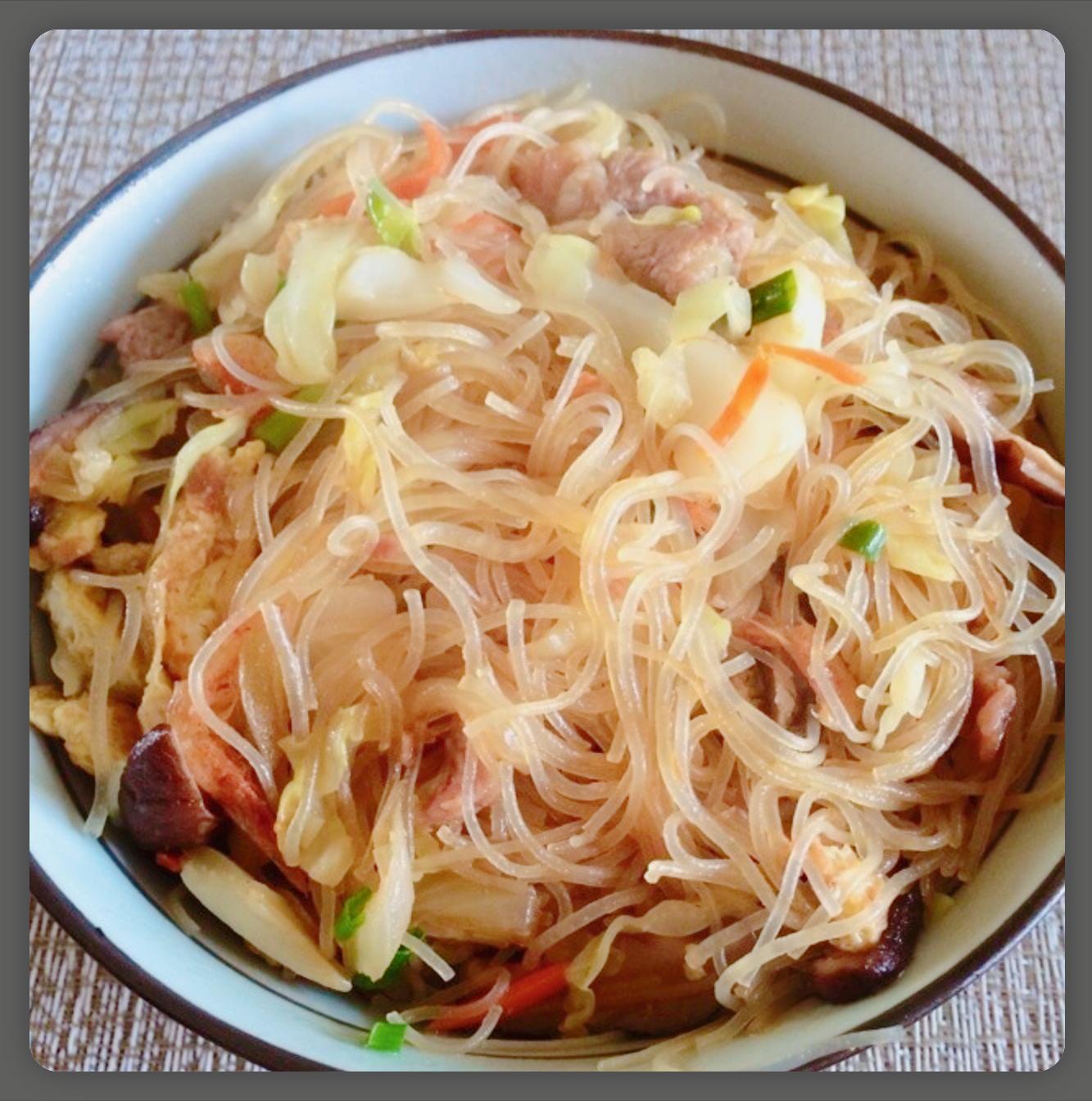 泥土的清香台湾炒米粉视频,台湾炒米粉