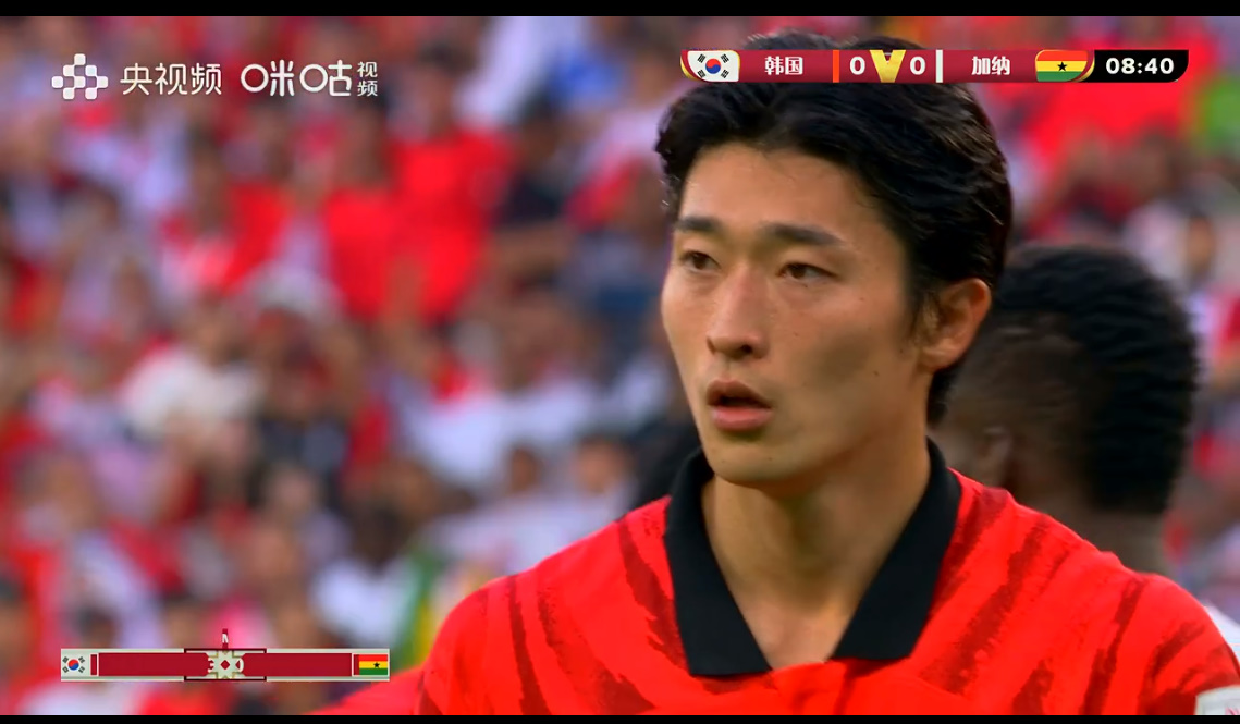 曹圭成3分钟2球韩国2-3不敌加纳,加纳对韩国曹圭成精彩进球场景