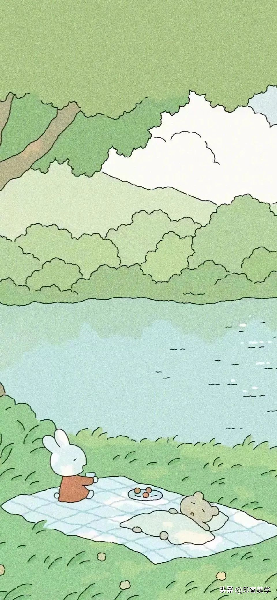 小众插画头像,分享给大家一组我的原创插画头像