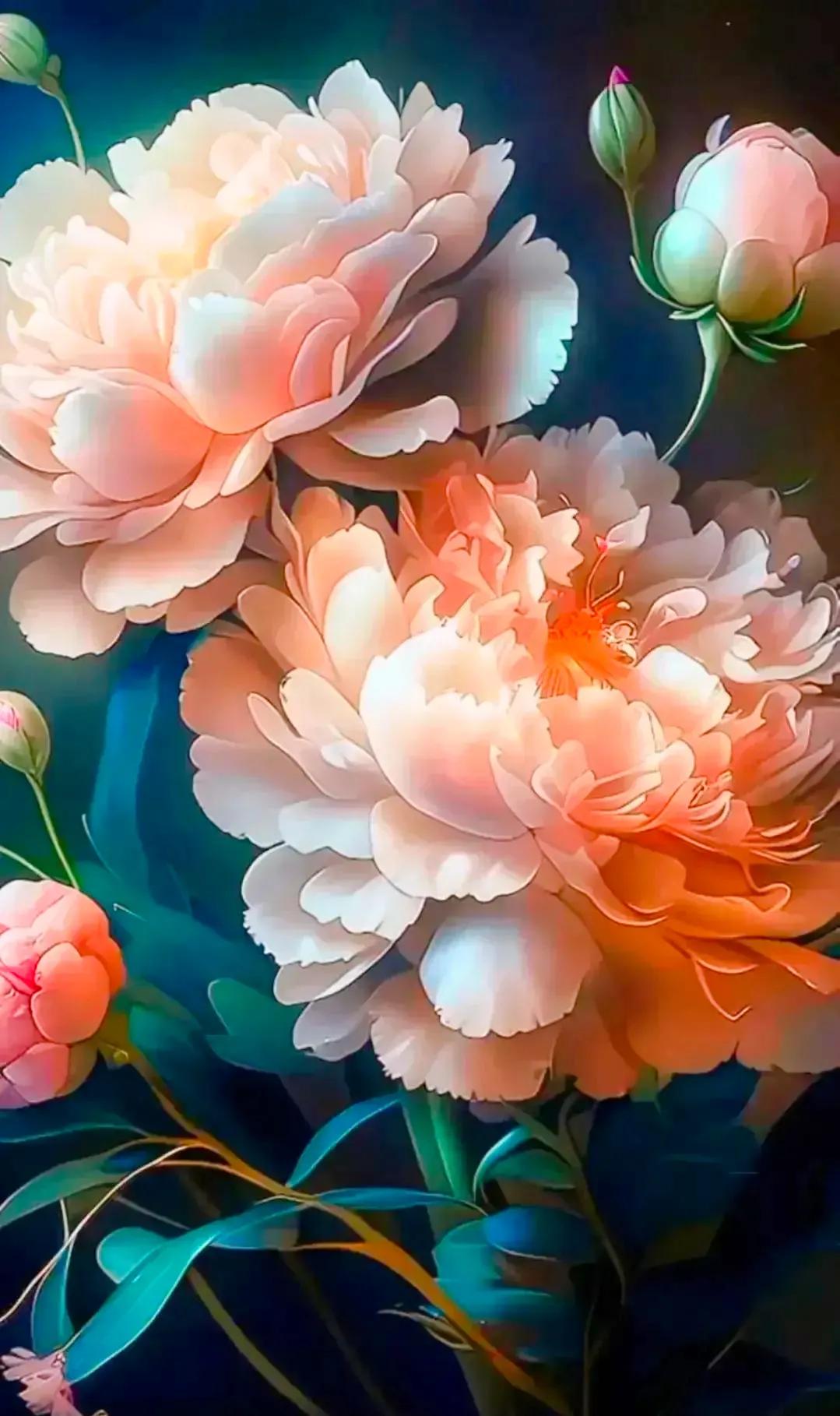 花朵盛开绚丽多彩让人赏心悦目,多姿多彩的花令人心情愉悦