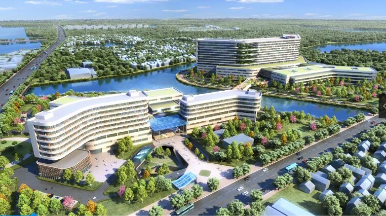 新人民医院效果图,人民医院新院效果图