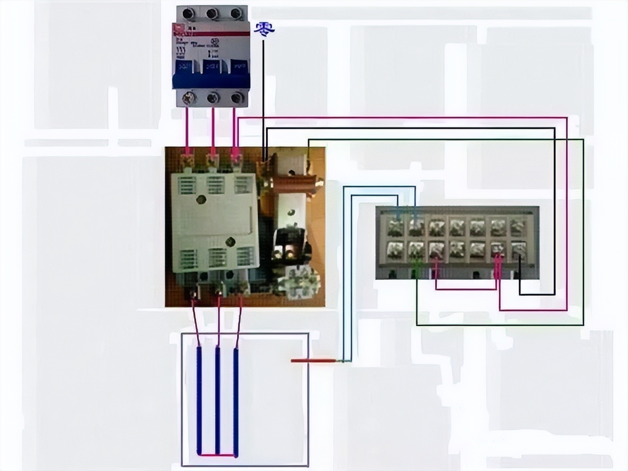 电气设计回路接线图,电气双控开关接线图