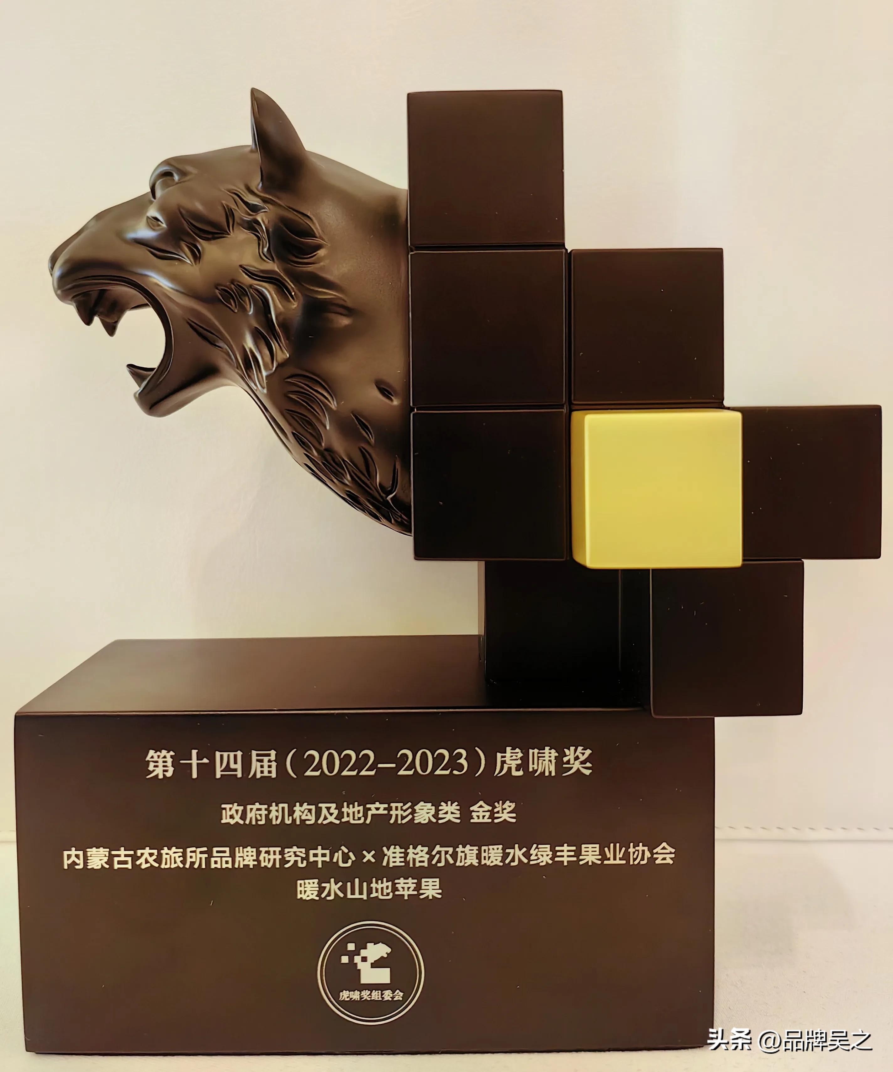 “暖水山地苹果”斩获虎啸奖金奖