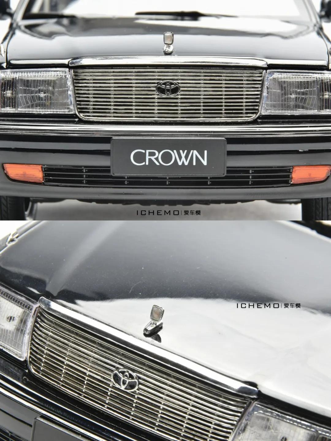 开箱报告|情怀有价！其辉1:18丰田皇冠JZS155汽车模型