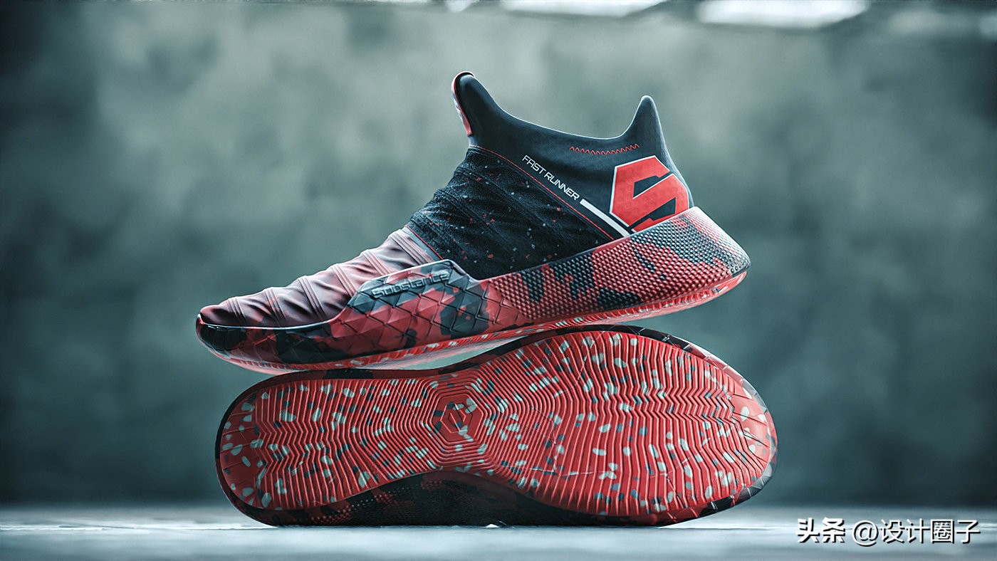 红色恶魔鞋,高级感红色鞋