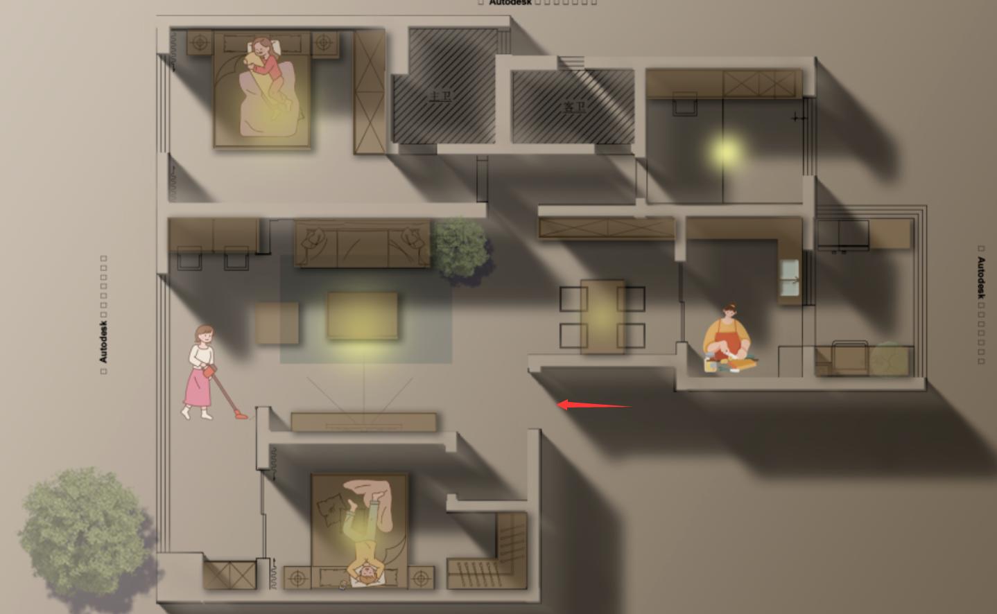 装修了两套房才明白,房子装修设计极简风收纳柜子