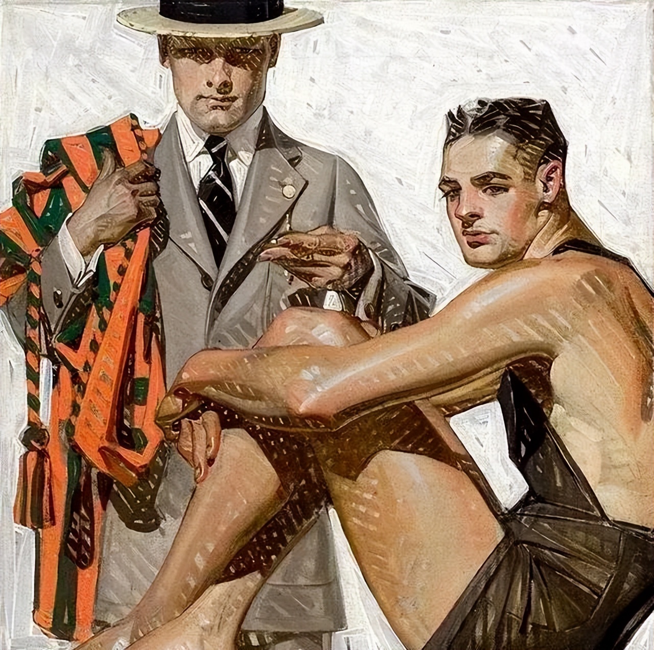 同性恋插画大师？对17岁男模特一见钟情，同居50年，绯闻不断