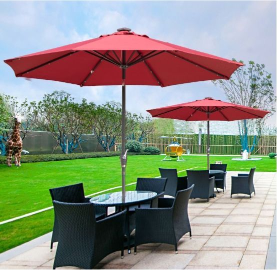 户外方形遮阳伞教程,户外遮阳伞怎么挑选结实耐用