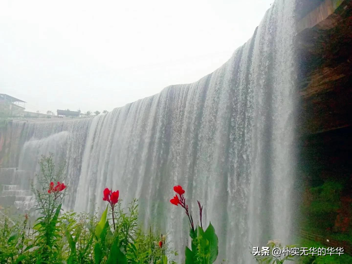 岳池低坑大瀑布冬天能去吗,岳池低坑大瀑布上面是什么