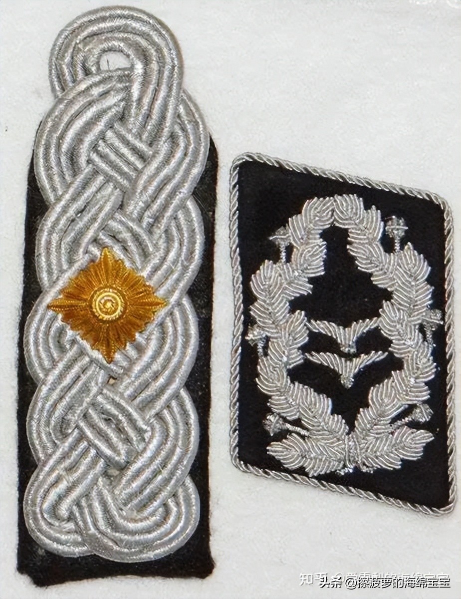 二战德国将军军衔图案,二战德国突击队队长军衔