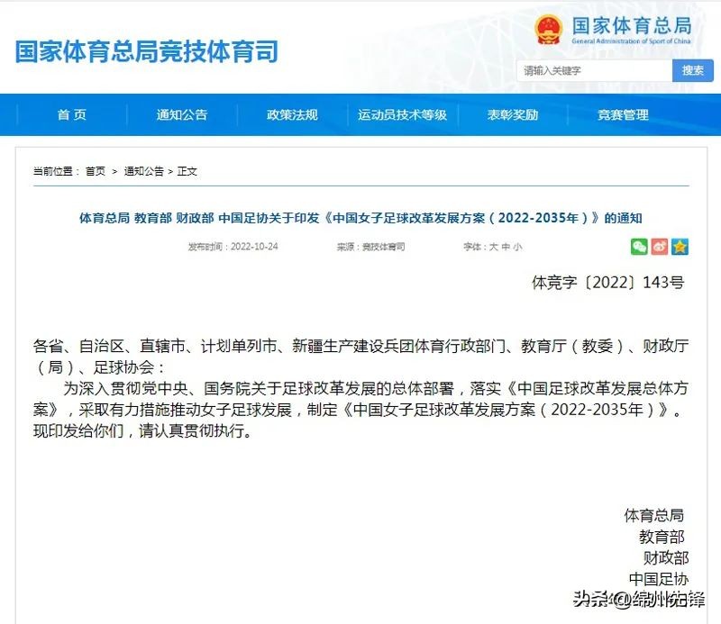 中国足球改革最新报道,中国女足改革