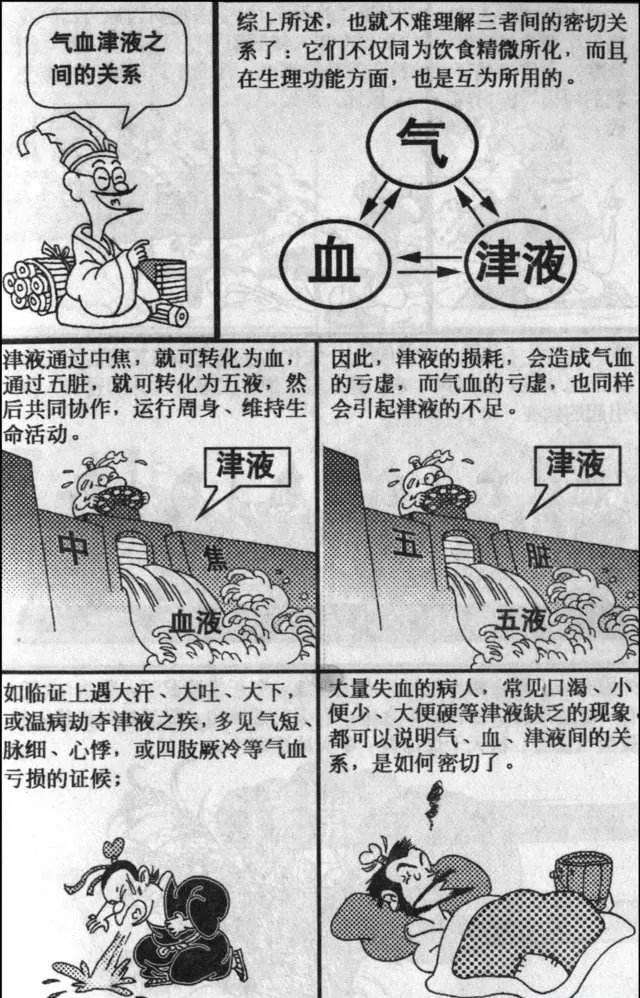 气血津液理论在调养中运用,气血津液辨证歌诀