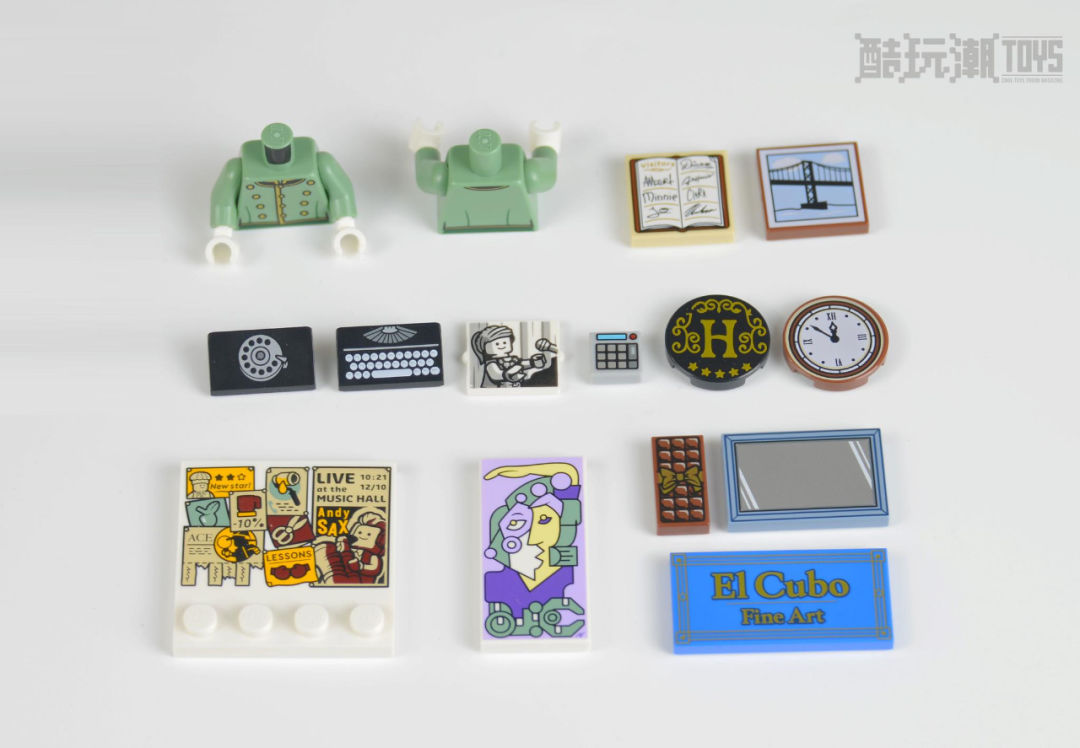 乐高街景巴黎转角内部细节,乐高转角精品酒店开箱视频