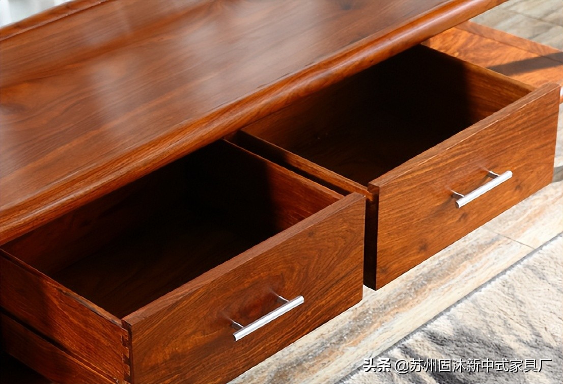 145平中式风格装修红木家具,145新中式三室二厅装修多少钱