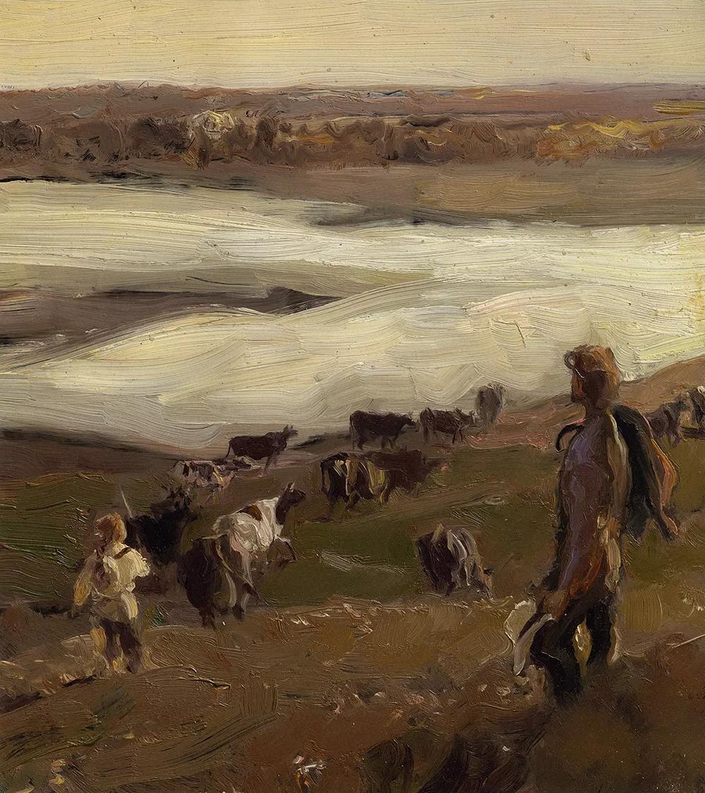 罗中立何多苓油画欣赏,何多苓人物油画教学视频