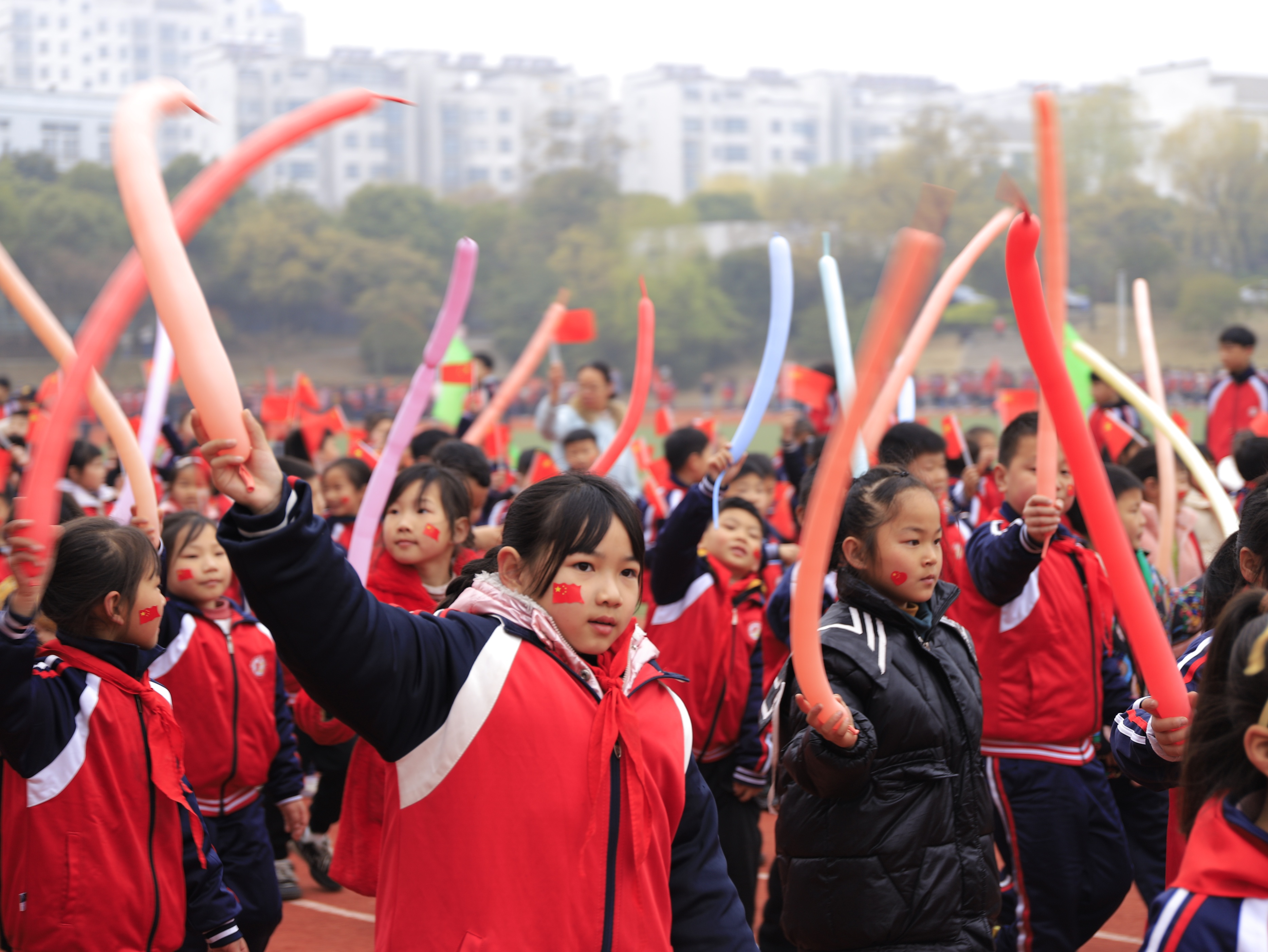 泗洪县双沟镇实验学校跑操,双涧中学趣味运动会
