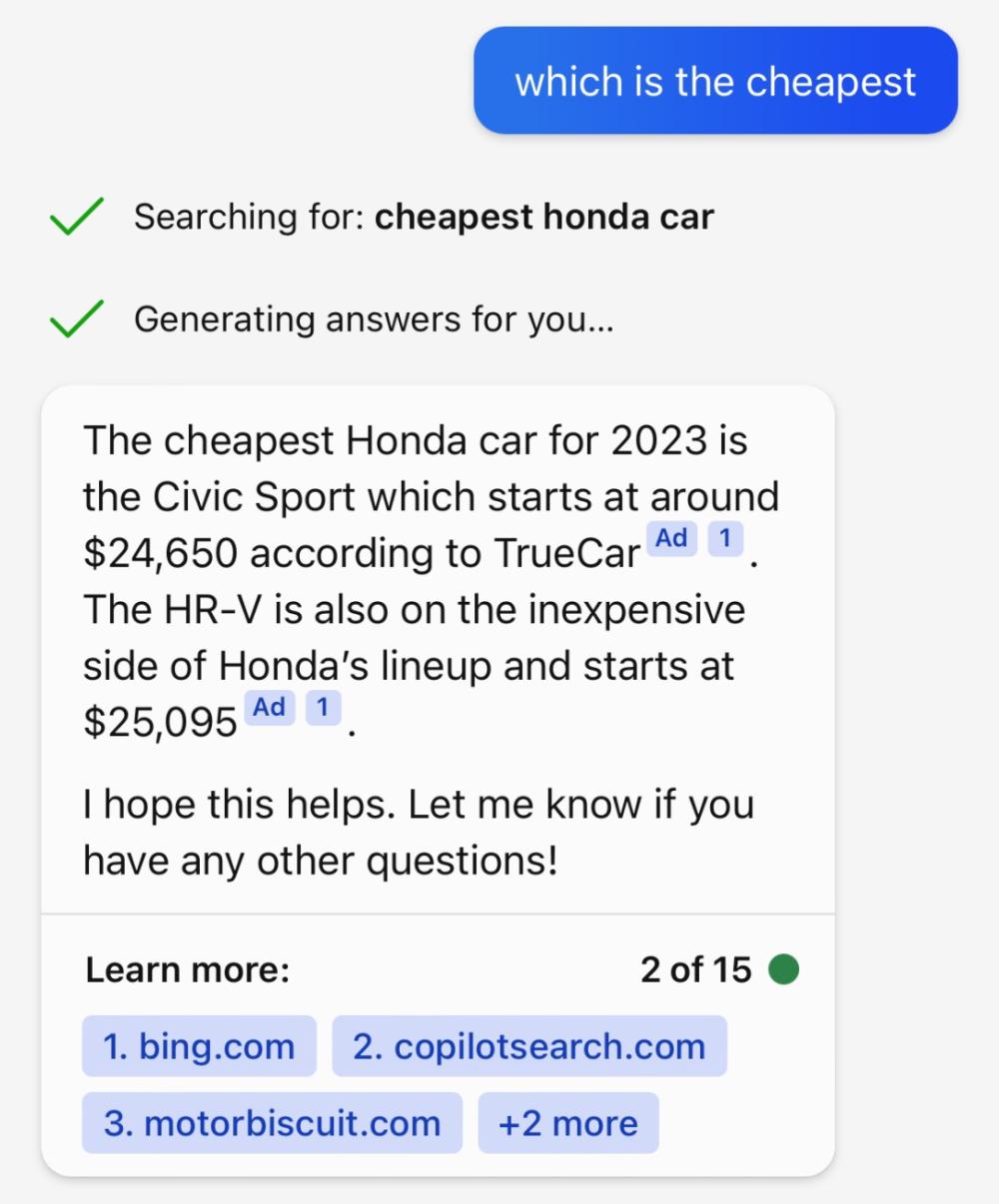 微软必应和chatGPT有什么区别,微软必应使用了chatgpt4.0吗