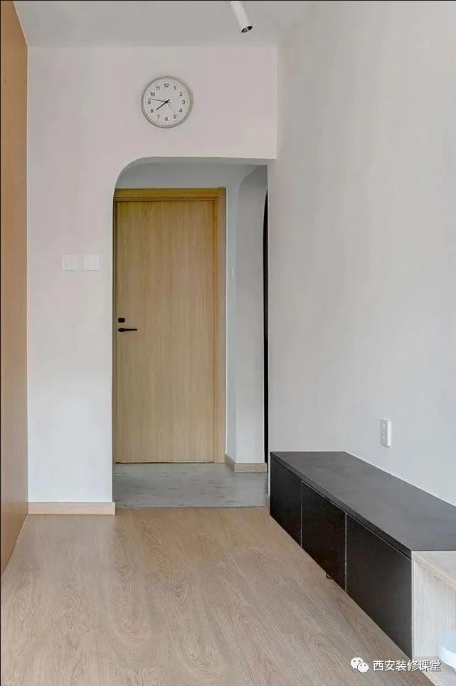 小户型77平米二室一厅极简,老房改造小户型两室无厅