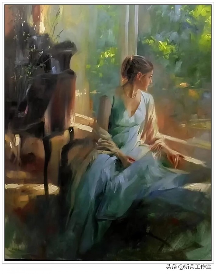 世界名画油画赏析,理查德油画作品欣赏