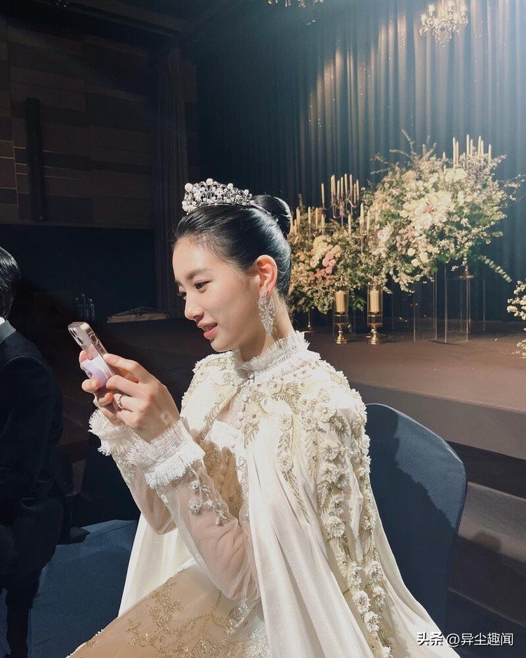 孙艺珍婚纱什么品牌,孙艺珍婚纱品牌