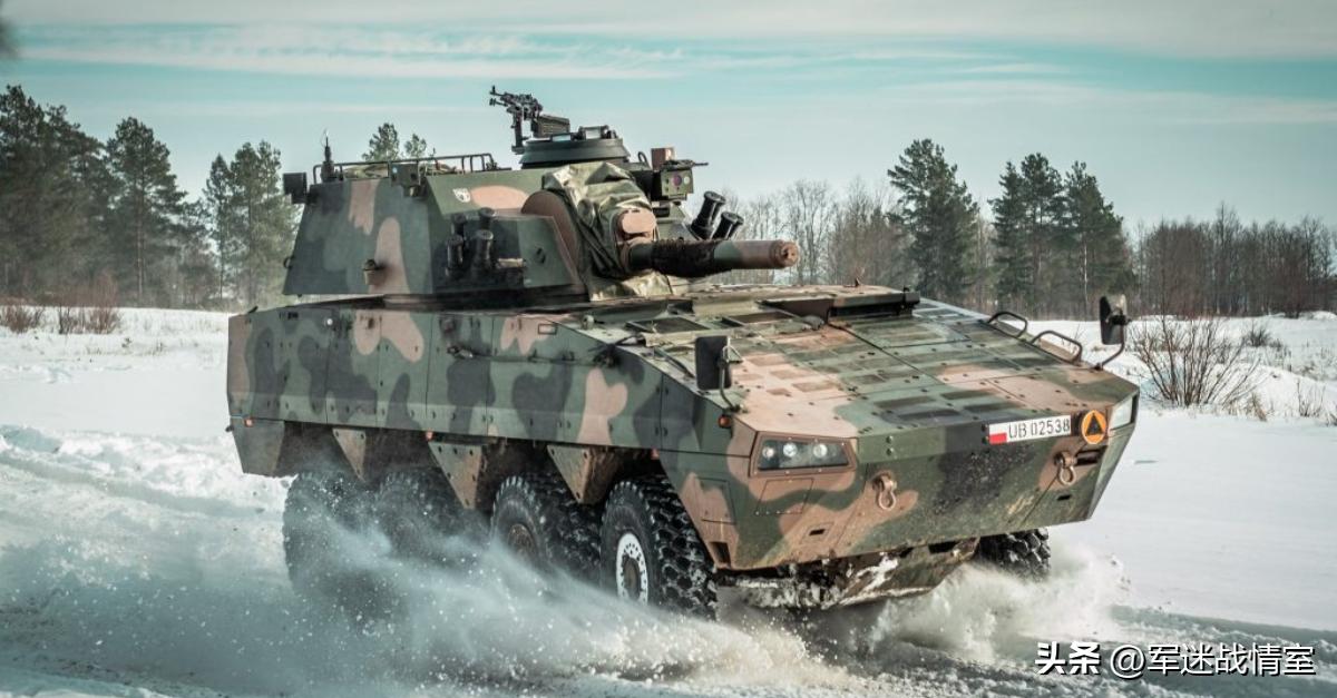 买买买!乌克兰再买54辆波兰造的RAK8x8120mm自行迫击炮