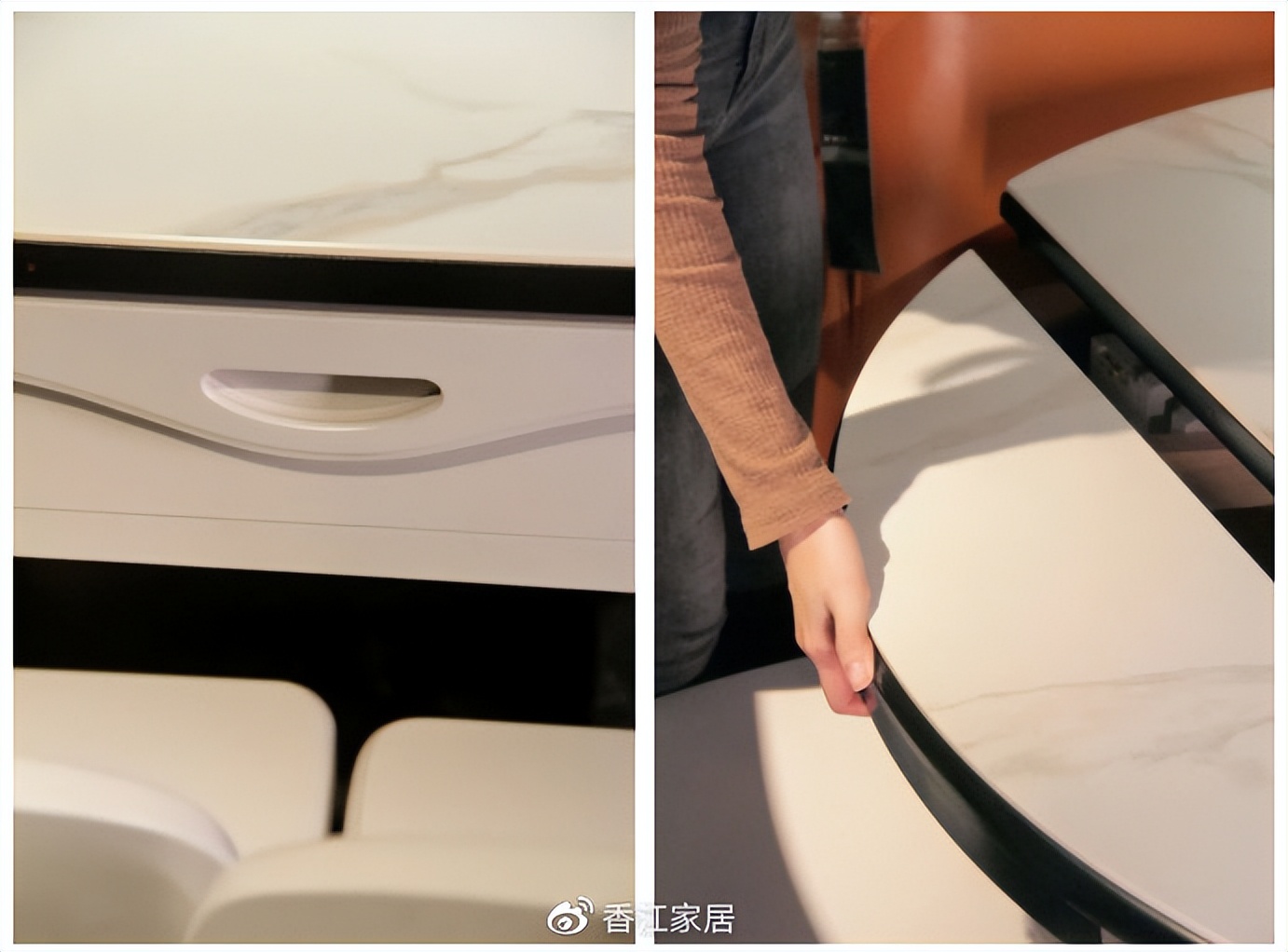 高颜值转盘餐桌家用加热,最流行实用的餐桌