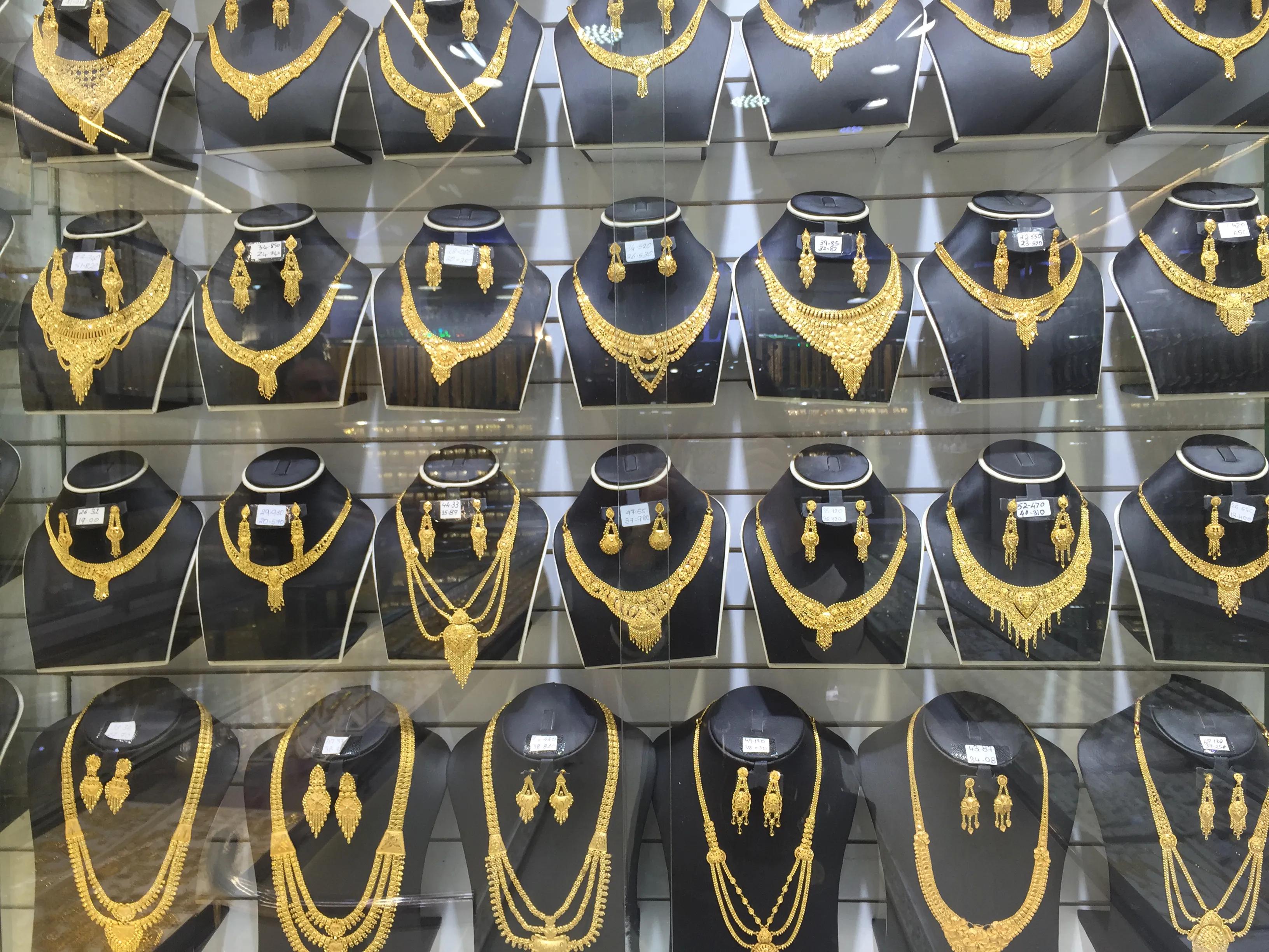 迪拜土豪男士金戒指,探秘最大的黄金市场