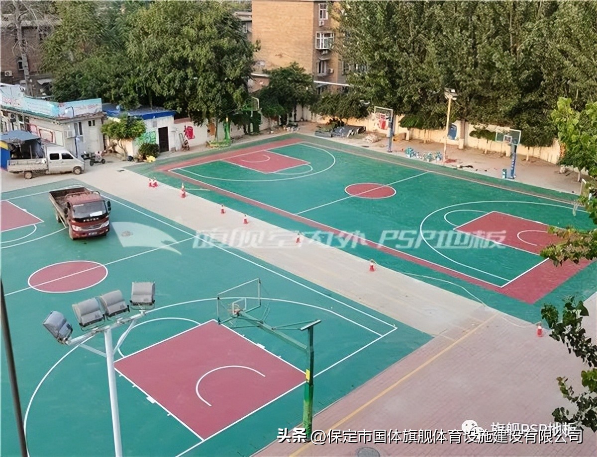 篮球你不知道的事,塑胶场地篮球场地